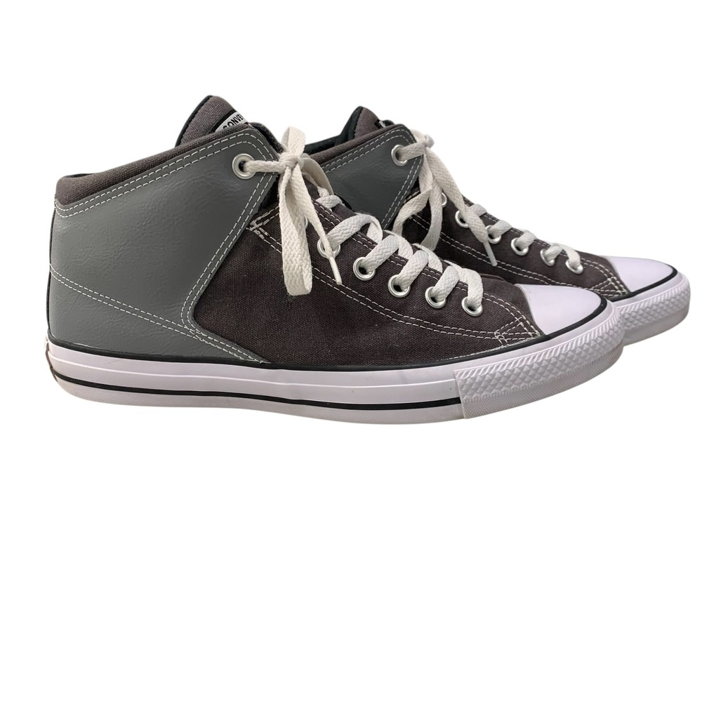 Converse Chuck Taylor All Star High Street Men's 9.5 Gray Charcoal High Tops